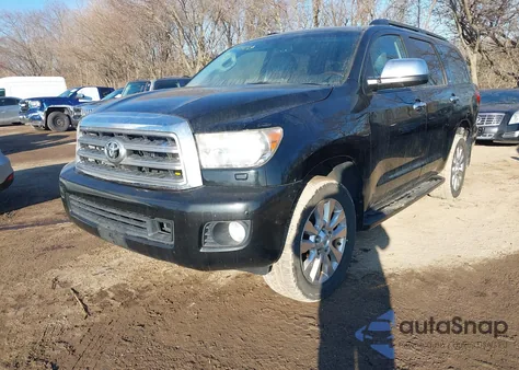 2012 Toyota Sequoia Platinum 5.7L V8 from USA, damaged, VIN 5TDDW5G19CS059013